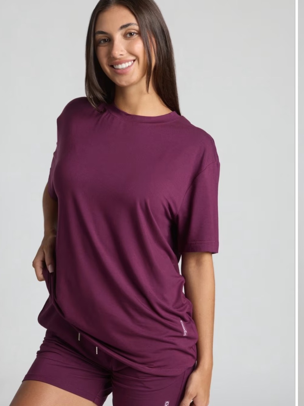 Comfrt Cloud T-shirt Medium - Plum - Picture 3 of 3